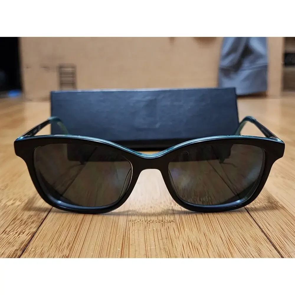 Guess GU9177 Youth Eyeglasses Frame Black Teal Flex 47-15-135 With Lens + Case